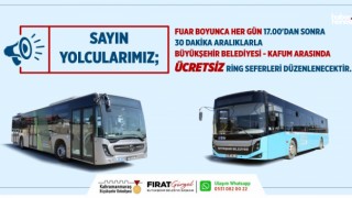 Kahramanmaraş Büyükşehirden Ağustos Fuarı Ziyaretçilerine Ücretsiz Ulaşım Desteği!