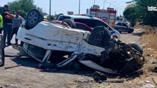 Kahramanmaraş Türkoğlu’nda Trafik Kazası: 2 Kişi Ağır Yaralandı