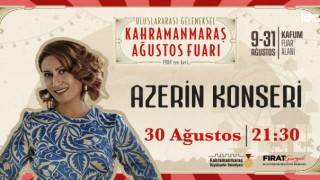 Kahramanmaraş’ta 30 Ağustos’a Özel Konser: Azerin, KAFUM’da Sahne Alıyor