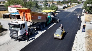 Elbistan’da 8 Kilometrelik Yol Kahramanmaraş Büyükşehir Belediyesi Tarafından Yenileniyor