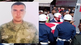 Kahramanmaraş'ta Yaşamını Yitiren Asker Buğra Sarı İçin Kayseri'de Hüzünlü Veda