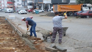 Dulkadiroğlu Belediyesi’nden Ballıca Mahallesi’nde Kilit Parke Atağı