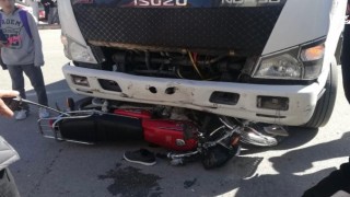 Kahramanmaraş Elbistan’da Korkutan Kaza: Motosiklet Kamyonetle Çarpıştı