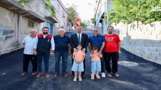 Onikişubat Belediyesi’nden Dumlupınar Mahallesine Asfalt Hizmeti!