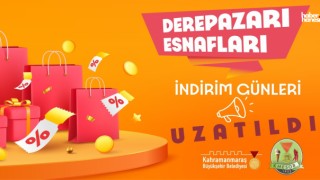 Kahramanmaraş'ta Derepazarı Esnafları İndirim Günleri, Yoğun İlgi Üzerine Uzatıldı