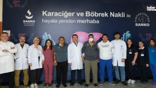 SANKO Üniversitesi Hastanesi’nden Çifte Organ Nakli Başarısı!