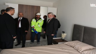 Başkan Görgel, Depremzedeler İçin İnşa Edilen Yeni Daireleri Denetledi!
