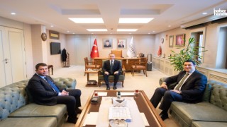 Başkan Umut Yılmaz’dan Vali Kemal Çeber’e Ziyaret: Ortak Projeler Masada