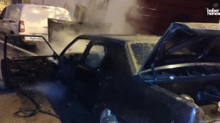 Kahramanmaraş’ta Yangın Alarmı: Park Halindeki Araç Alevler İçinde Kaldı!