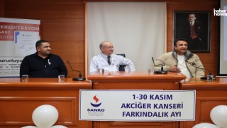 SANKO Üniversitesi’nde Akciğer Kanseri Farkındalık Ayı Etkinliği