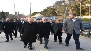 Başkan Görgel’den Şekerdere Bulvarı ve Kapalı Çarşı Ziyareti