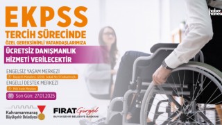 Kahramanmaraş Büyükşehir'den EKPSS Adaylarına Ücretsiz Danışmanlık Hizmeti