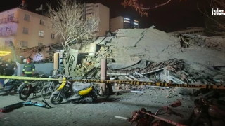 Konya’da Yıkılan Binadan 2 Kişi Kurtarıldı, 5 Kişi Hala Enkaz Altında!