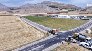 Kahramanmaraş Büyükşehir, Elbistan’da Yolları Yeniliyor