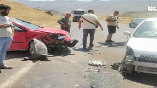 Kahramanmaraş'ta Feci Kaza: İki Araç Çarpıştı, 2 Yaralı