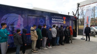 Pusula Maraş’ın Gezen Bilim Merkezi Yeni Misafirlerini Ağırladı