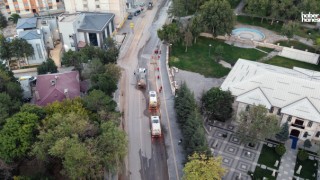 Elbistan Pınarbaşı Caddesi Kahramanmaraş Büyükşehir’in Çalışmalarıyla Tertemiz