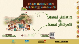 Kahramanmaraş’ta Çocuklar Masallarla Hayal Dünyalarını Geliştiriyor