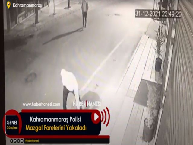 Kahramanmaraş Polisi Mazgal Farelerini Yakaladı